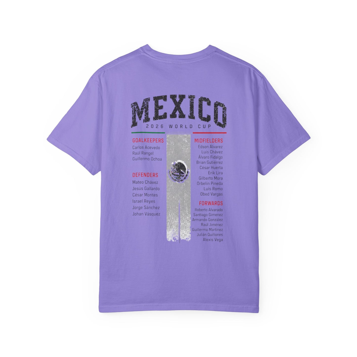 MEXICO Unisex Garment-Dyed T-shirt