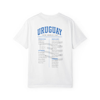 Uruguay Unisex Garment-Dyed T-shirt