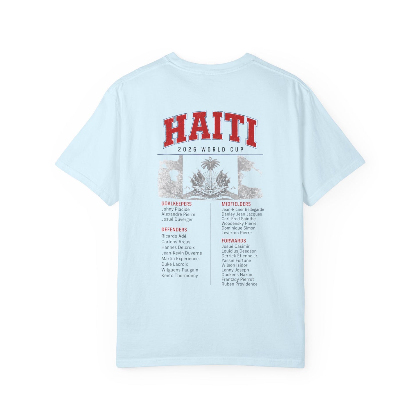 HAITI Unisex Garment-Dyed T-shirt