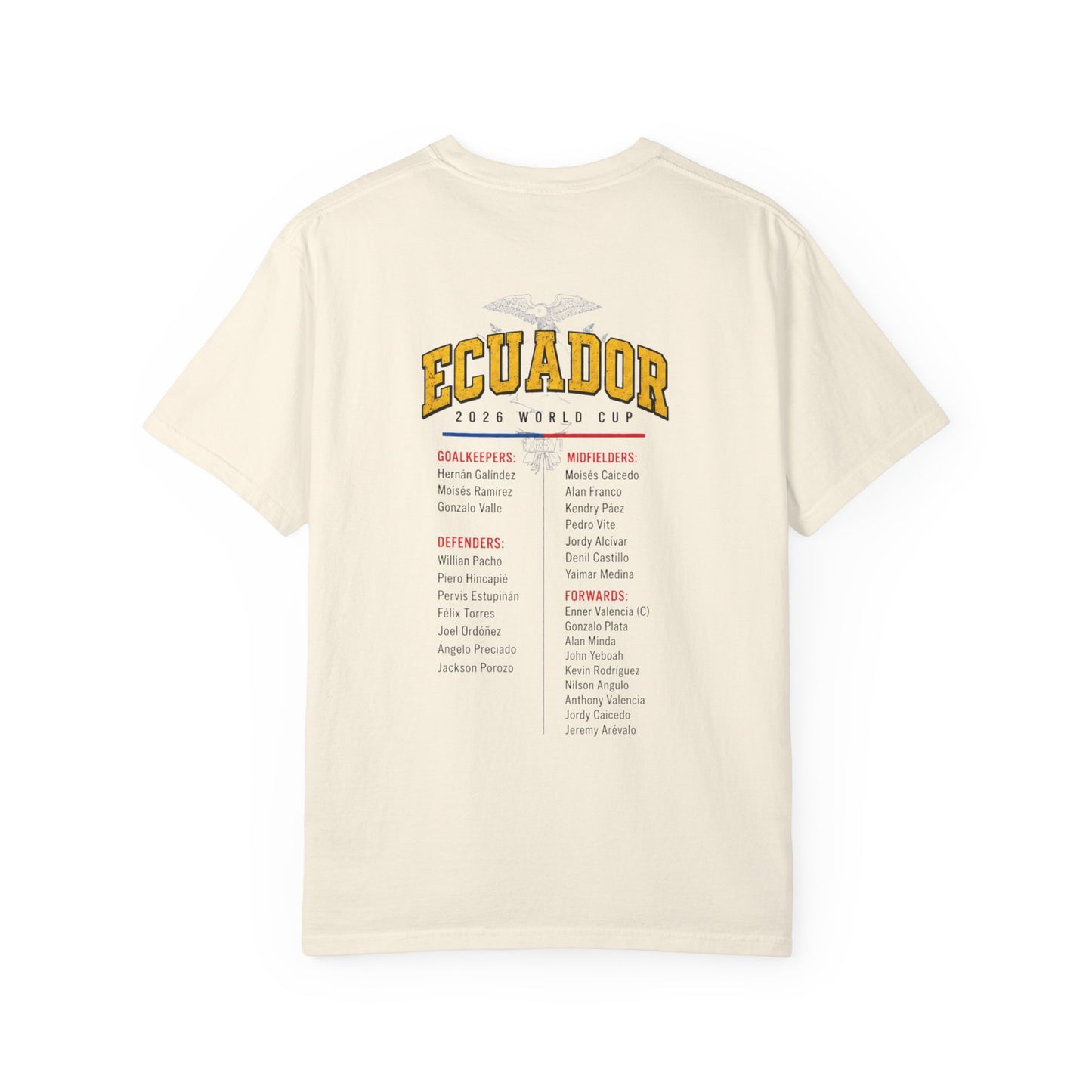 ECUADOR Unisex Garment-Dyed T-shirt