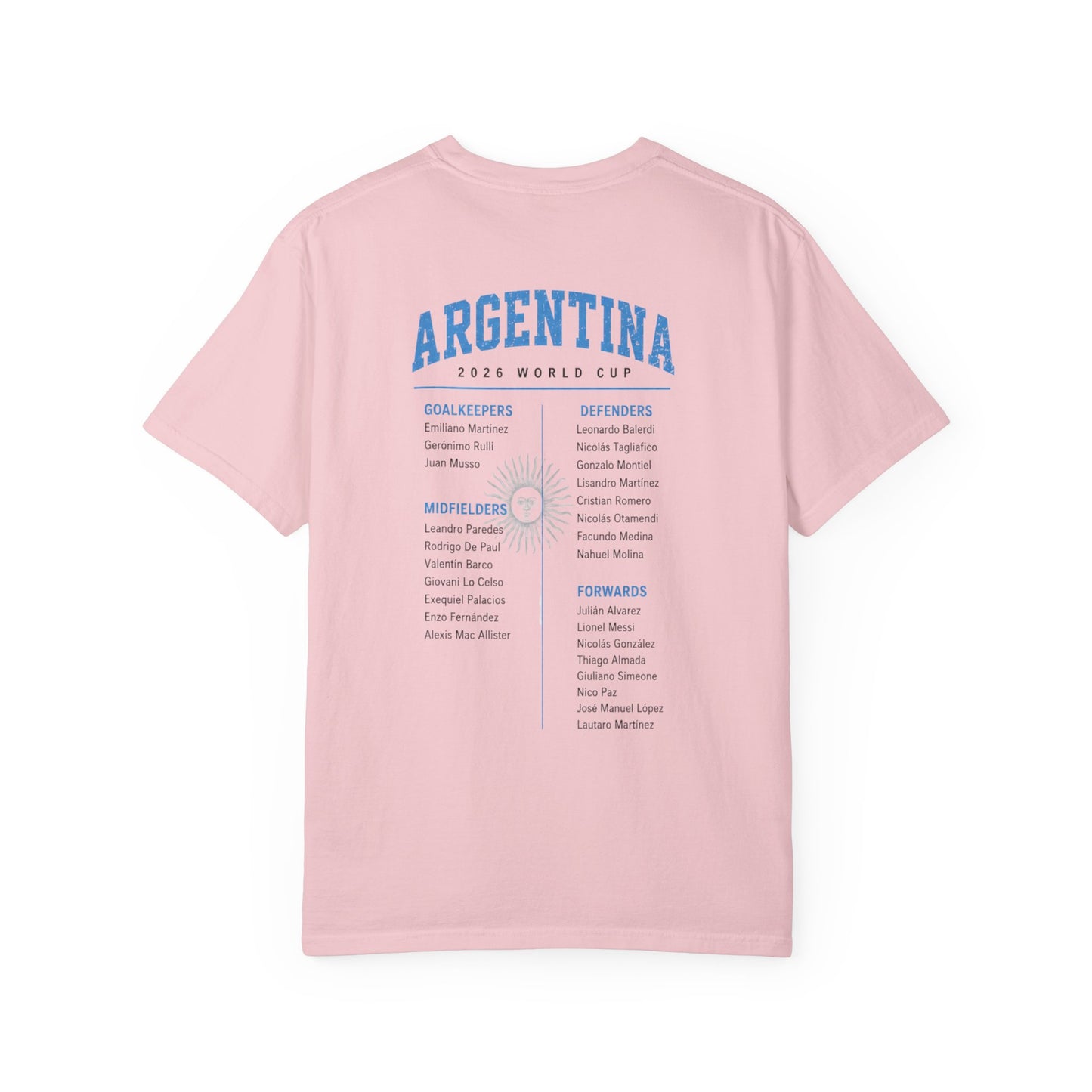 FIFA ARGENTINA Unisex Garment-Dyed T-shirt