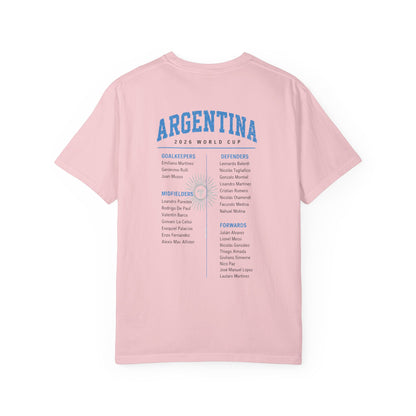 FIFA ARGENTINA Unisex Garment-Dyed T-shirt