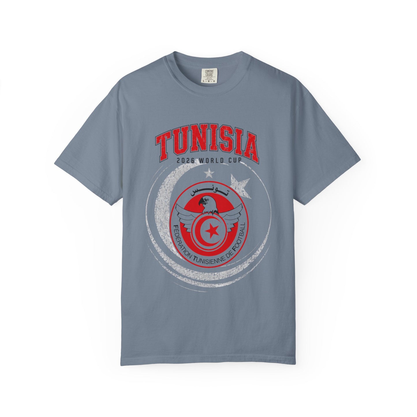 TUNISIA Unisex Garment-Dyed T-shirt