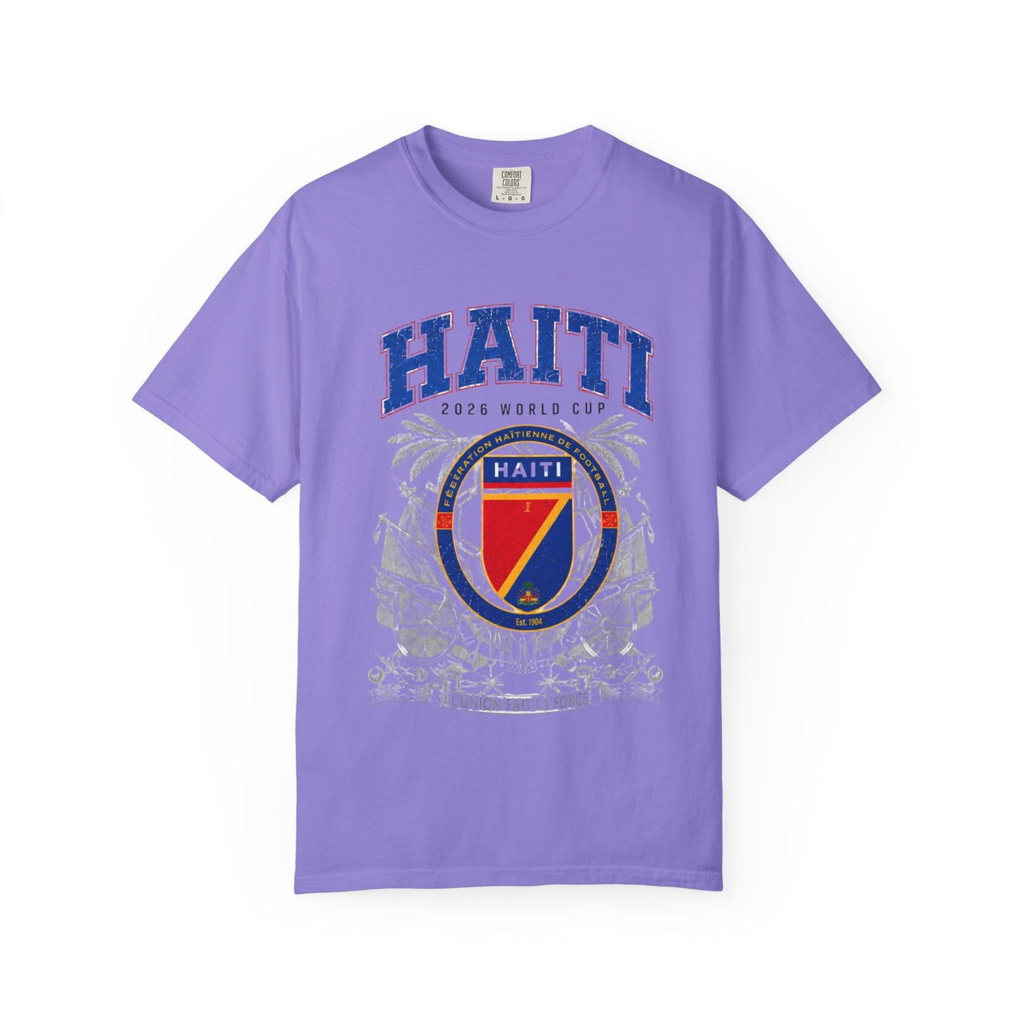 HAITI Unisex Garment-Dyed T-shirt