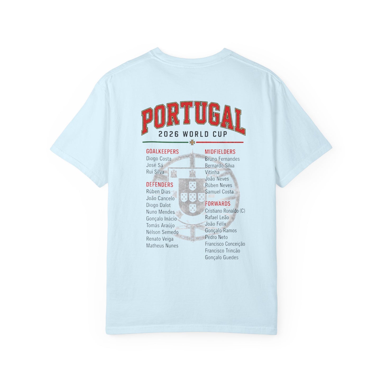 PORTUGAL Unisex Garment-Dyed T-shirt