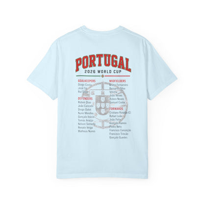 PORTUGAL Unisex Garment-Dyed T-shirt