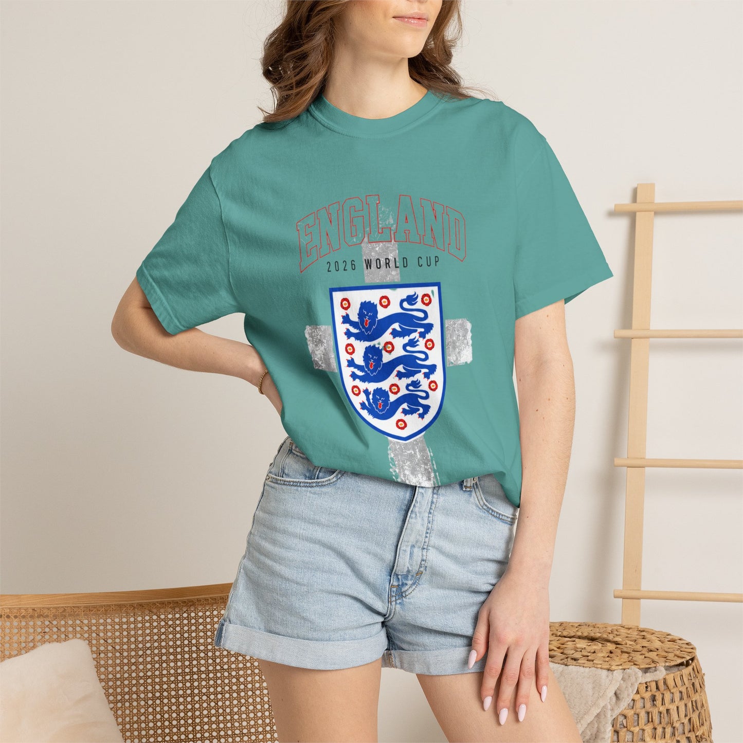 ENGLAND Unisex Garment-Dyed T-shirt