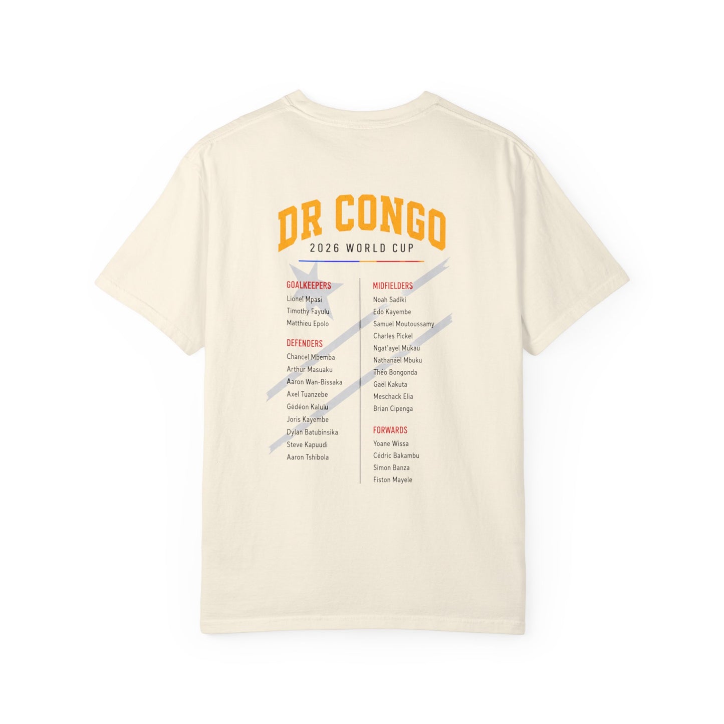 CONGO DR Unisex Garment-Dyed T-shirt