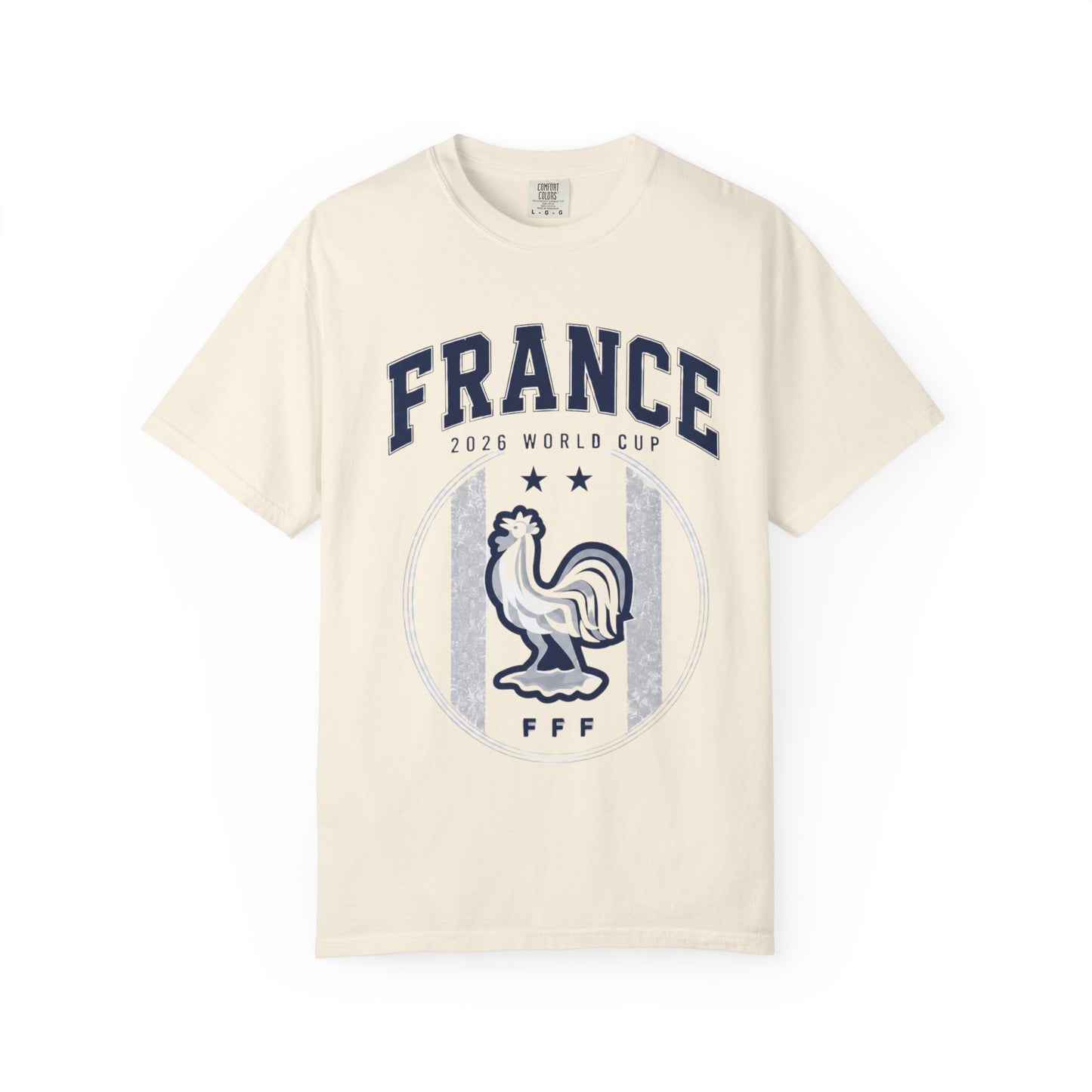 France Unisex Garment-Dyed T-shirt
