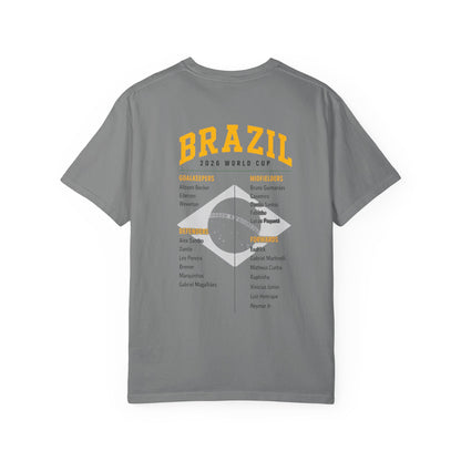BRAZIL Unisex Garment-Dyed T-shirt