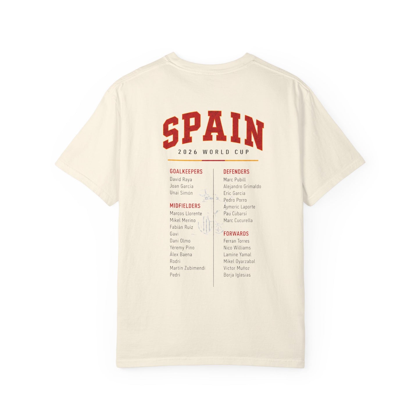 SPAIN Unisex Garment-Dyed T-shirt