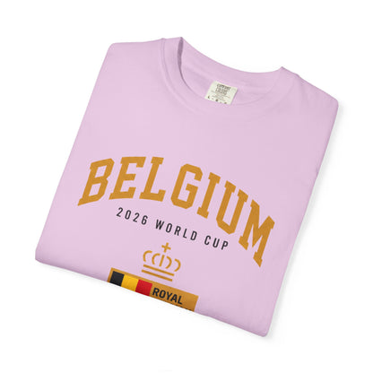 Belgium Unisex Garment-Dyed T-shirt