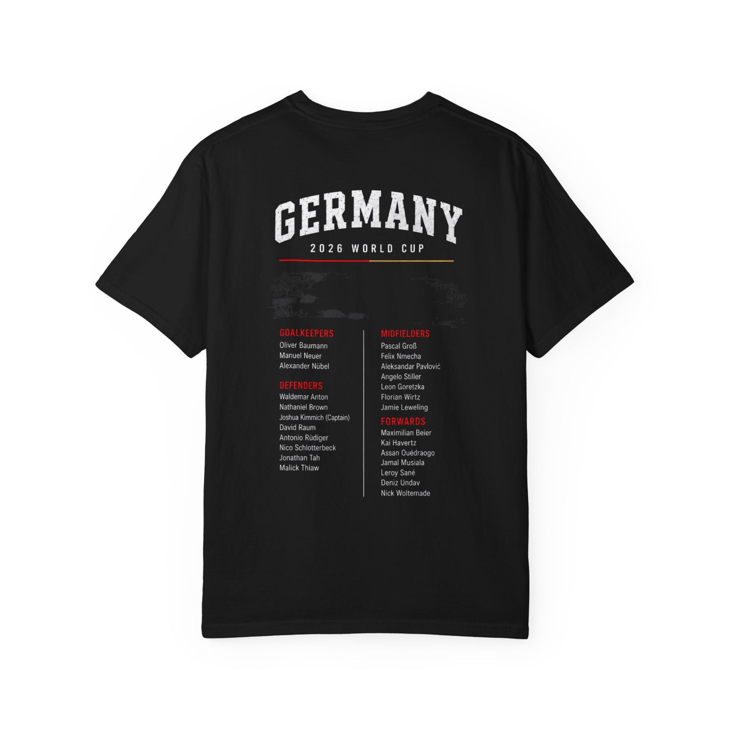 Germany Unisex Garment-Dyed T-shirt