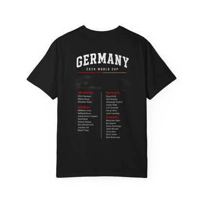 Germany Unisex Garment-Dyed T-shirt