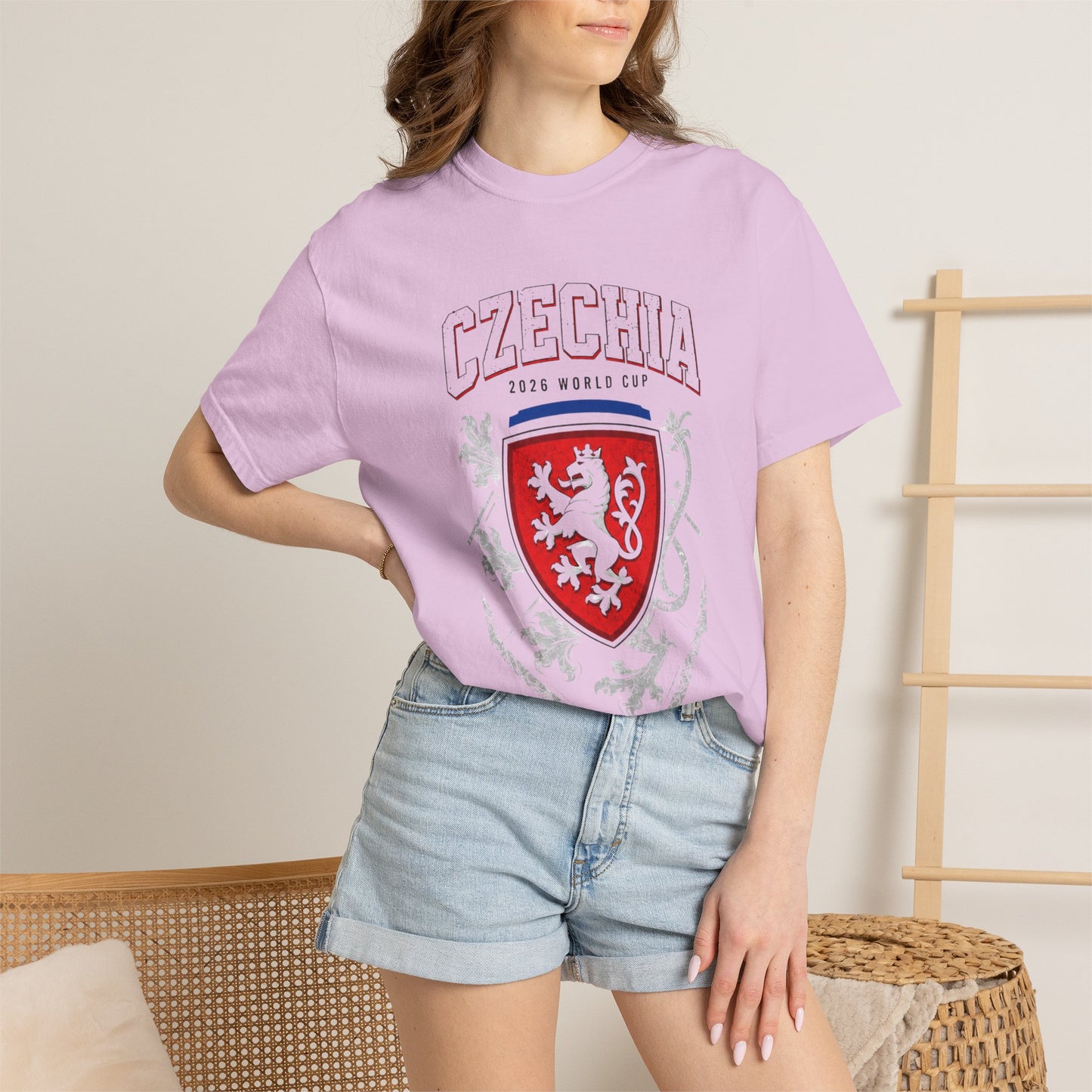 CZECHIA Unisex Garment-Dyed T-shirt