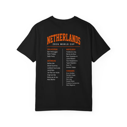 FIFA NETHERLANDS Unisex Garment-Dyed T-shirt
