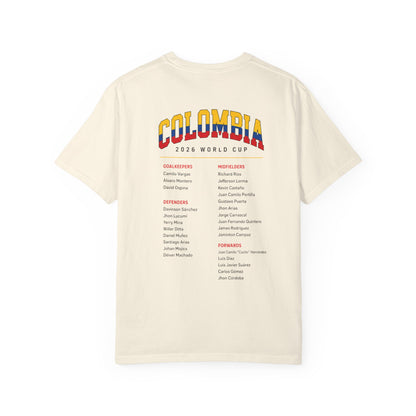 FIFA COLOMBIA Unisex Garment-Dyed T-shirt