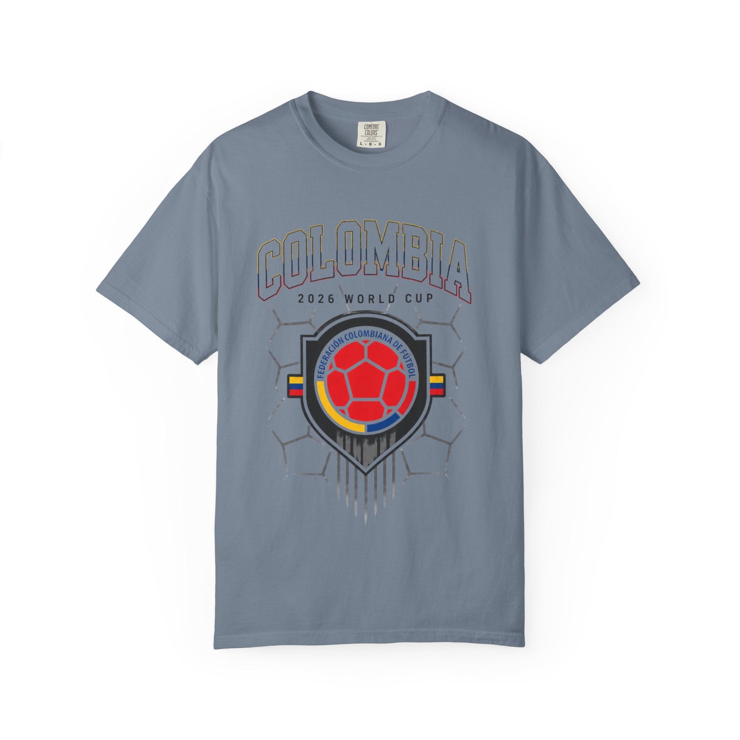 FIFA COLOMBIA Unisex Garment-Dyed T-shirt