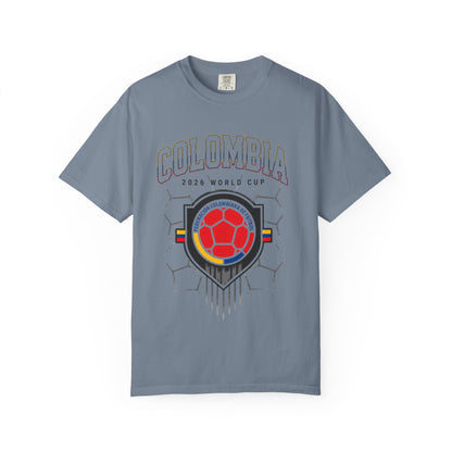 FIFA COLOMBIA Unisex Garment-Dyed T-shirt