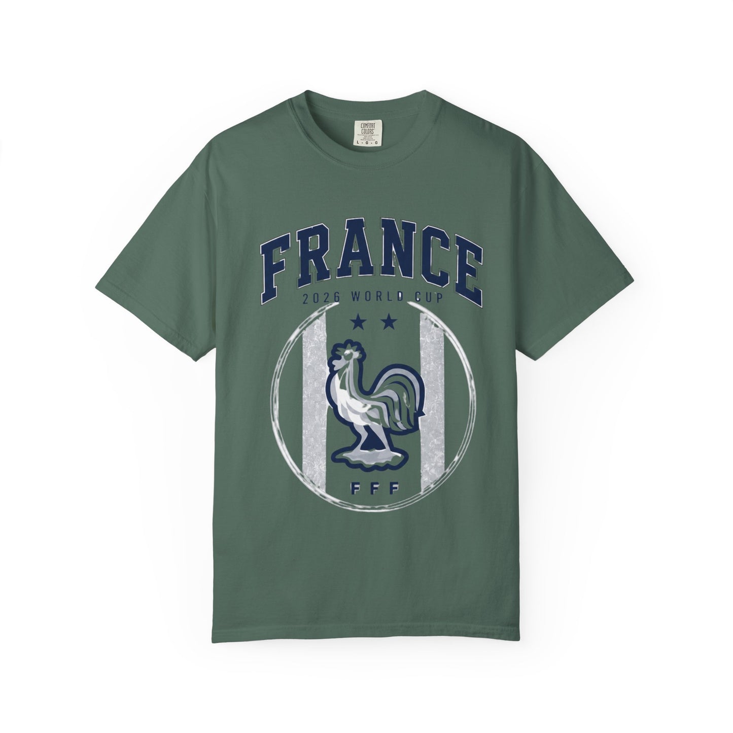 France Unisex Garment-Dyed T-shirt