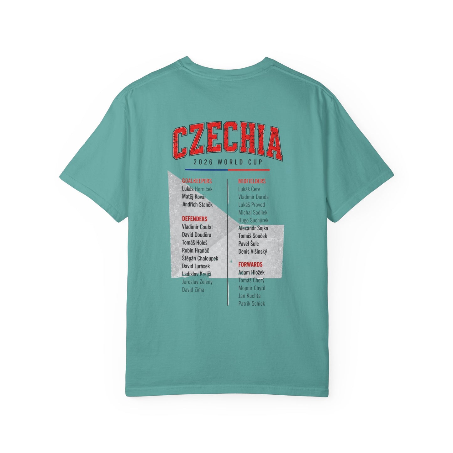 CZECHIA Unisex Garment-Dyed T-shirt