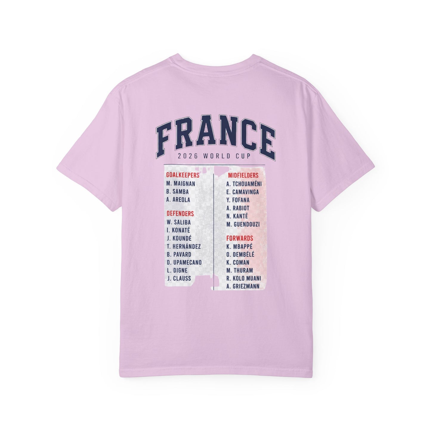 France Unisex Garment-Dyed T-shirt