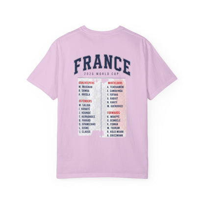 France Unisex Garment-Dyed T-shirt