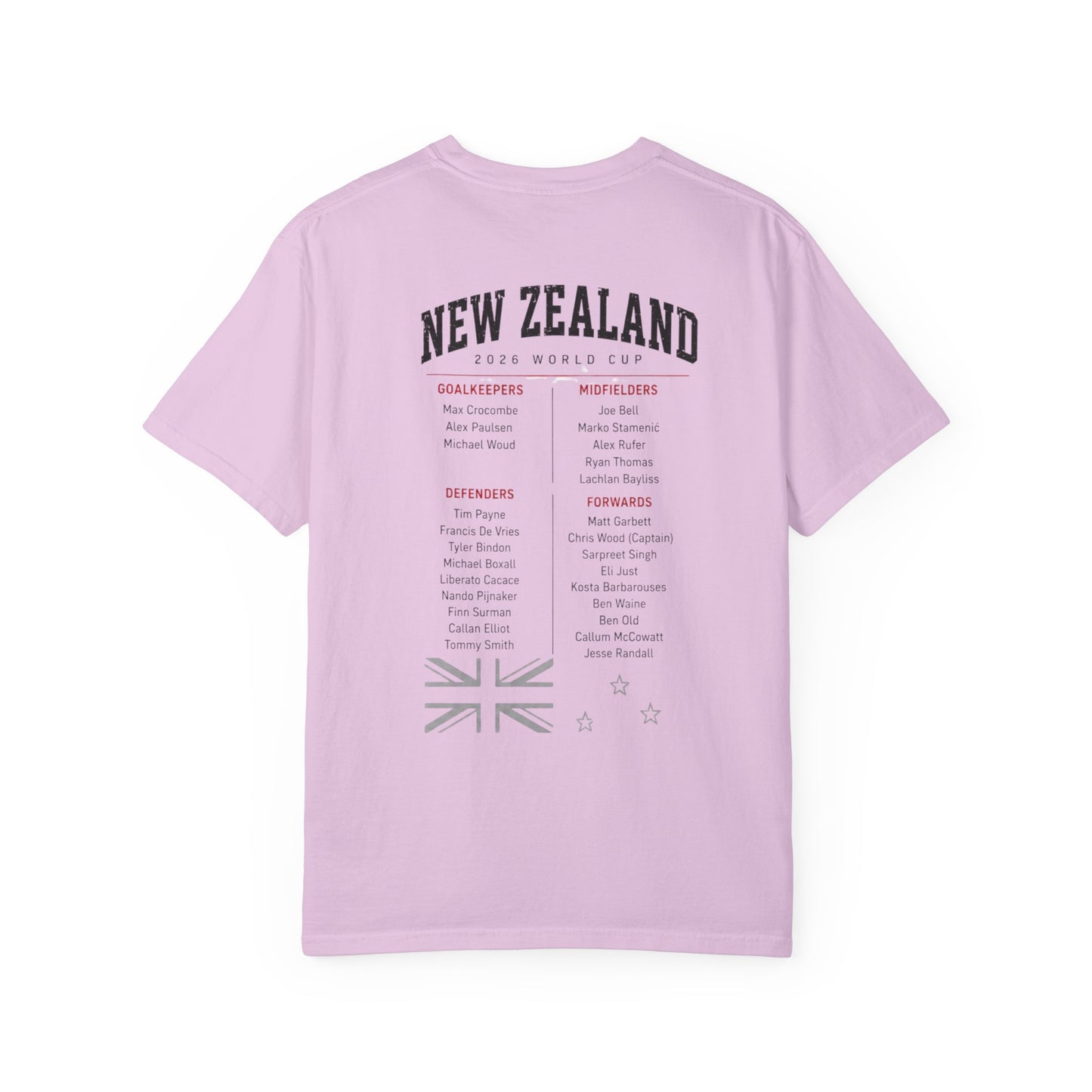 NEW ZEALAND Unisex Garment-Dyed T-shirt