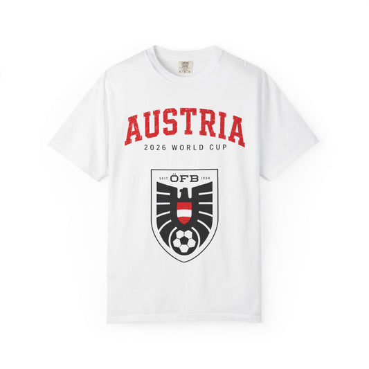 AUSTRIA Unisex Garment-Dyed T-shirt