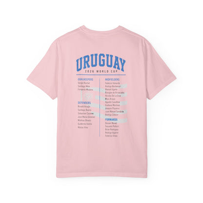 Uruguay Unisex Garment-Dyed T-shirt
