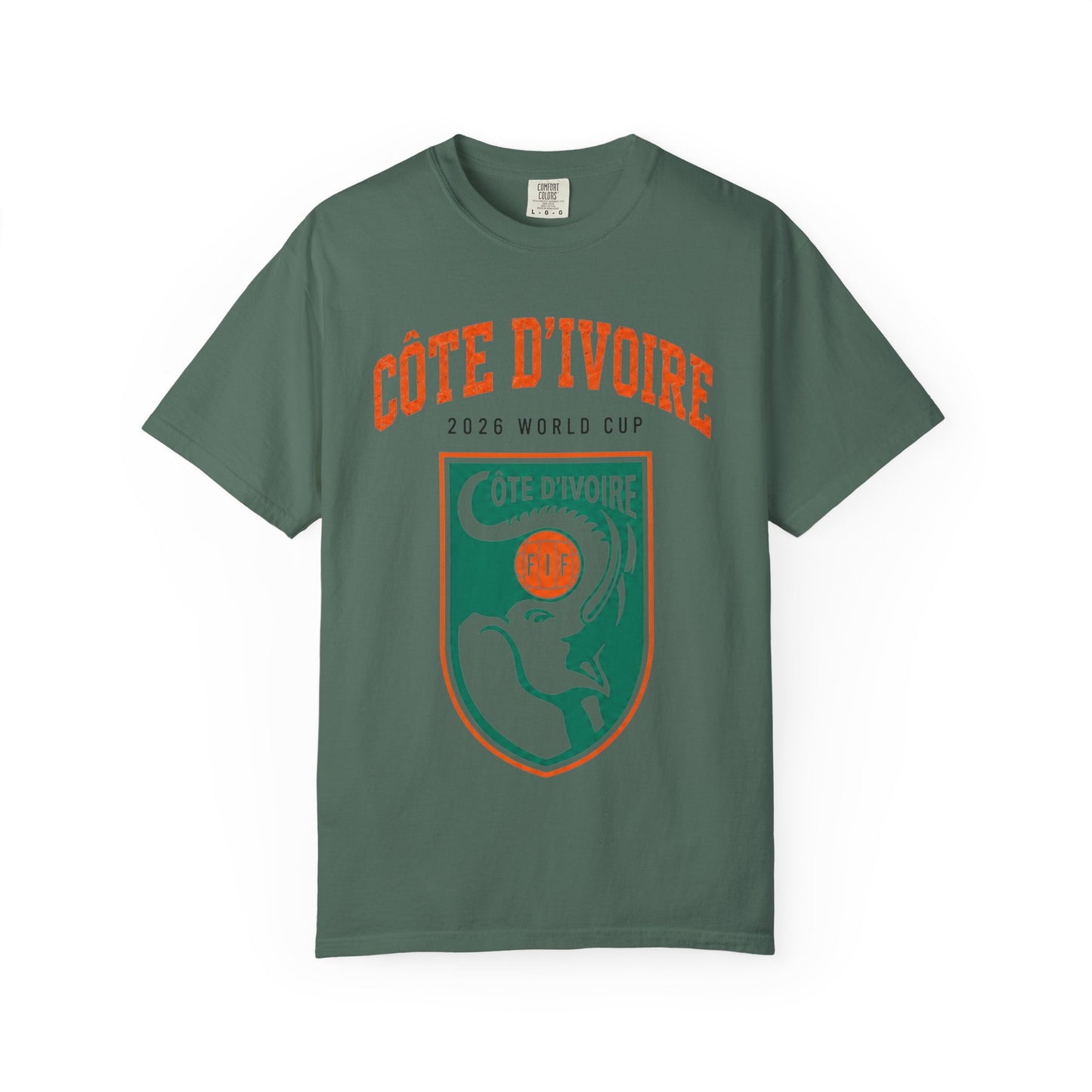 COTE D'IVOIRE Unisex Garment-Dyed T-shirt