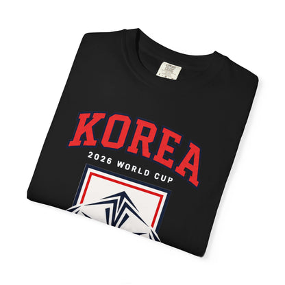 KOREA Unisex Garment-Dyed T-shirt