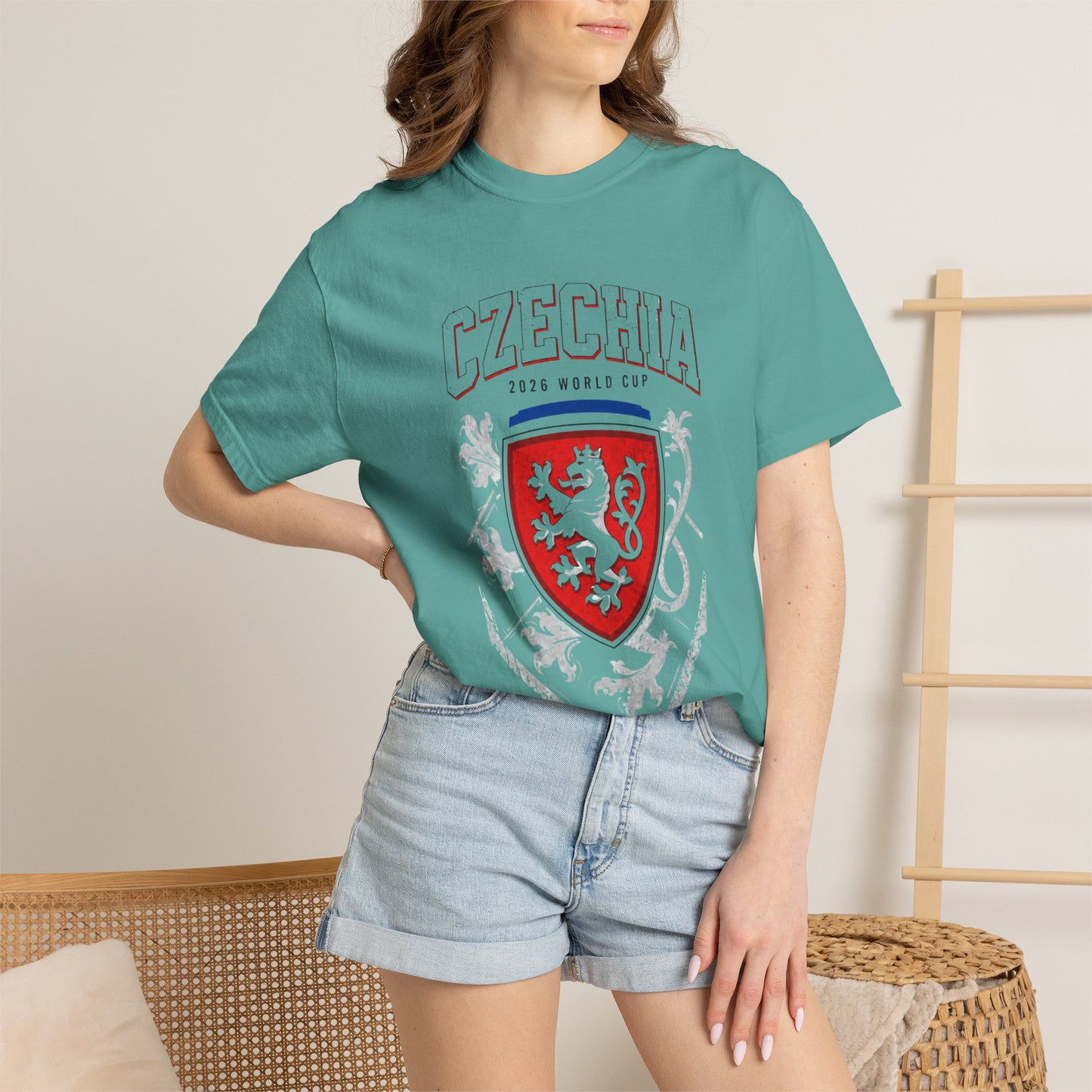 CZECHIA Unisex Garment-Dyed T-shirt