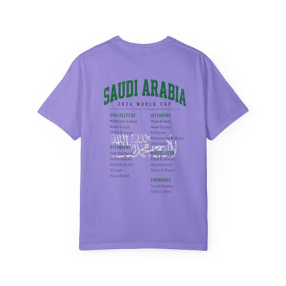 SAUDI ARABIA Unisex Garment-Dyed T-shirt
