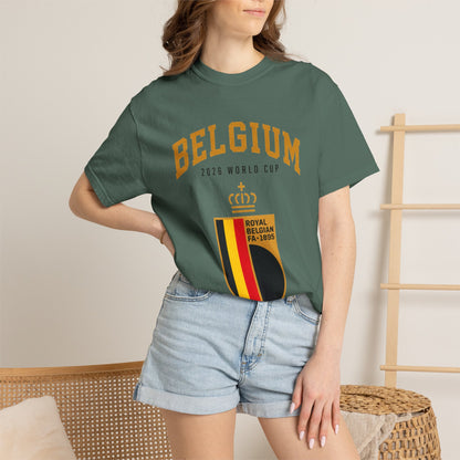 Belgium Unisex Garment-Dyed T-shirt