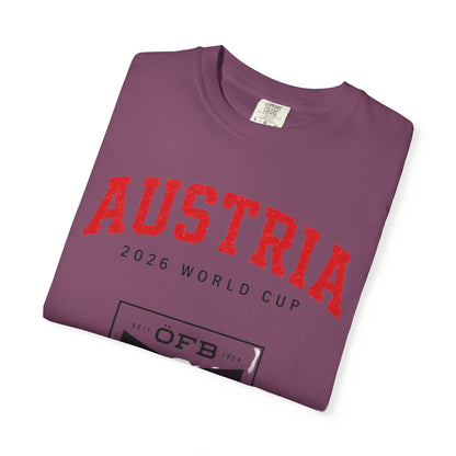 AUSTRIA Unisex Garment-Dyed T-shirt