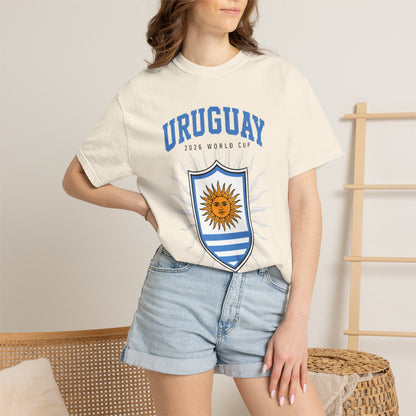 Uruguay Unisex Garment-Dyed T-shirt