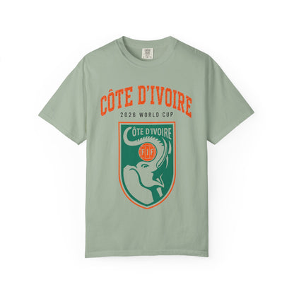 COTE D'IVOIRE Unisex Garment-Dyed T-shirt