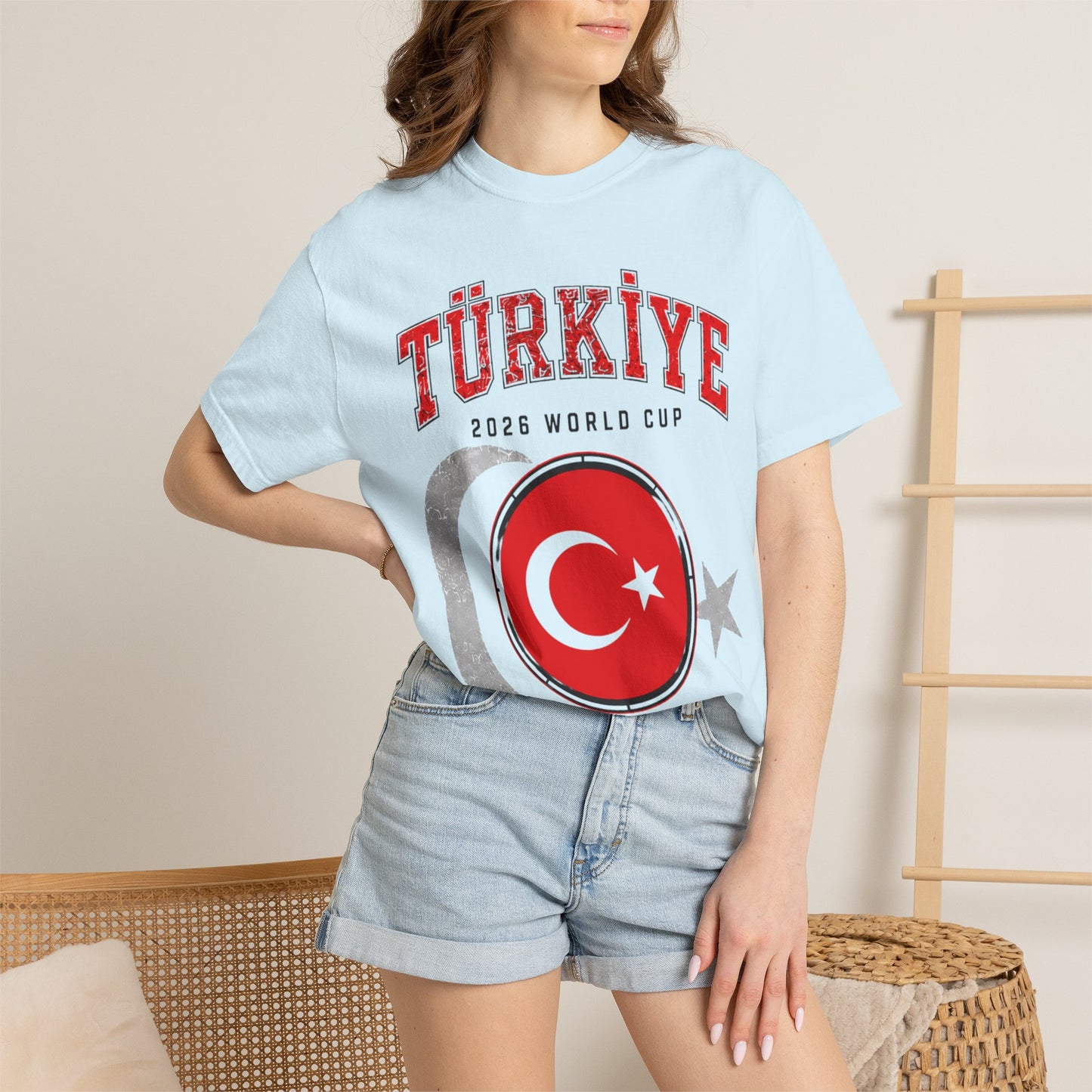 Turkey Unisex Garment-Dyed T-shirt