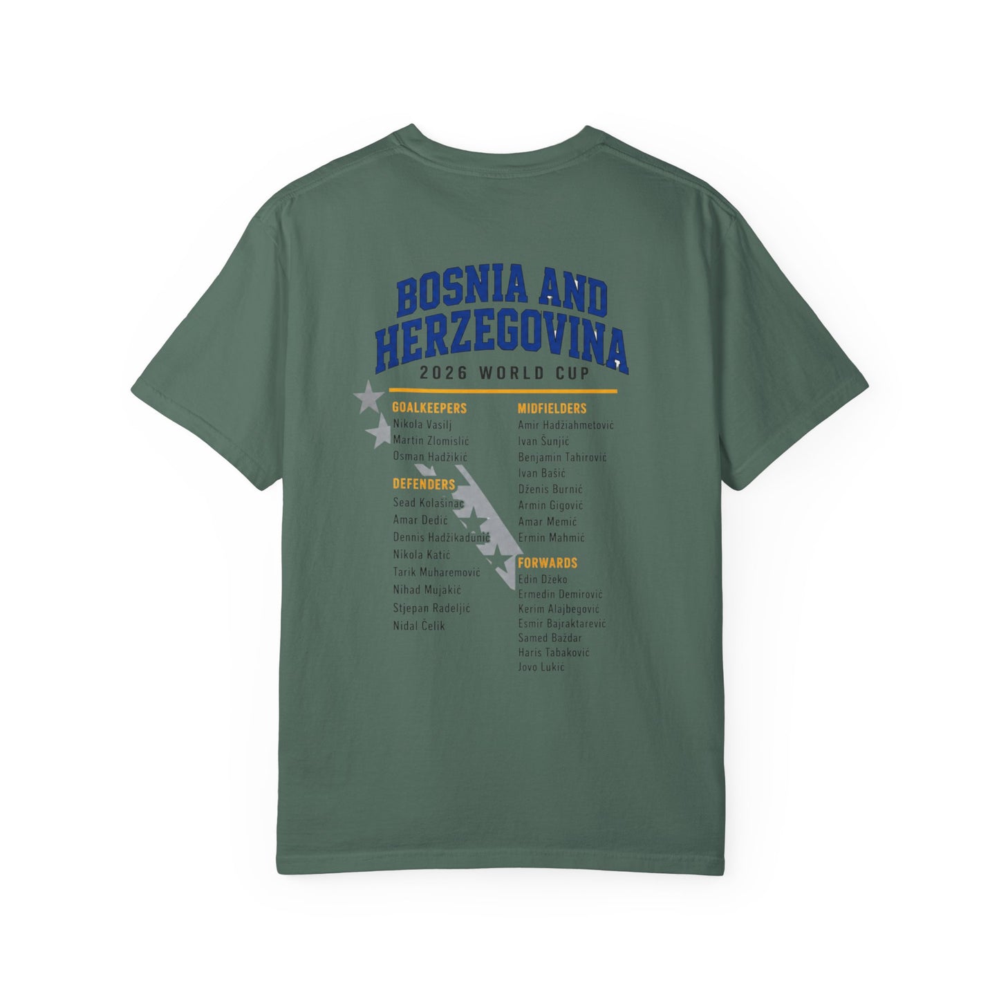 BOSNIA AND HERZEGOVINA Unisex Garment-Dyed T-shirt