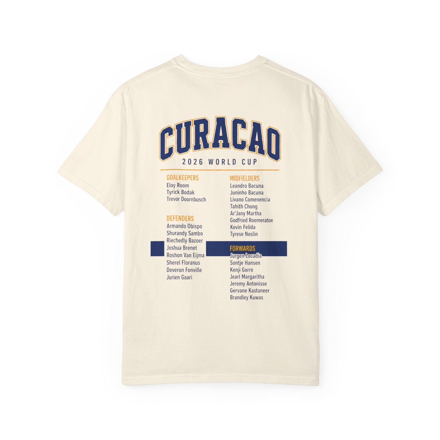 Curacao Unisex Garment-Dyed T-shirt