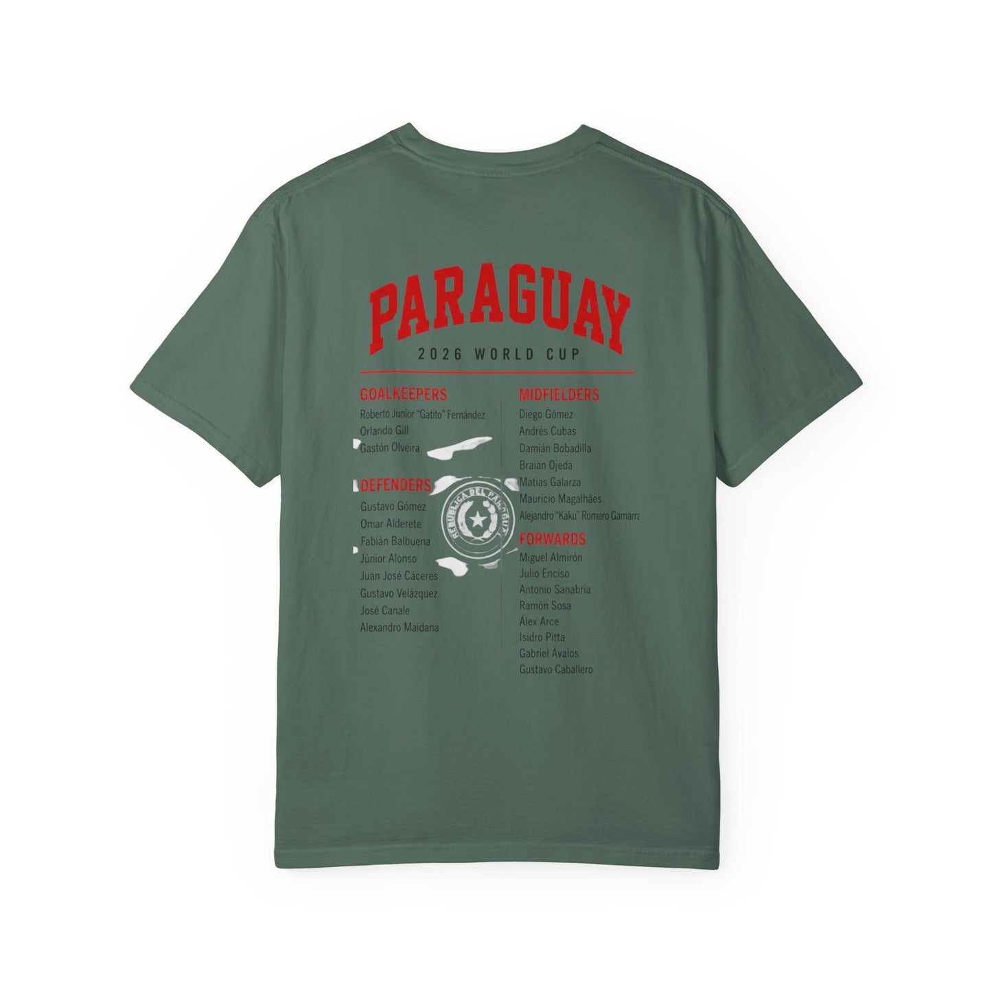 PARAGUAY Unisex Garment-Dyed T-shirt