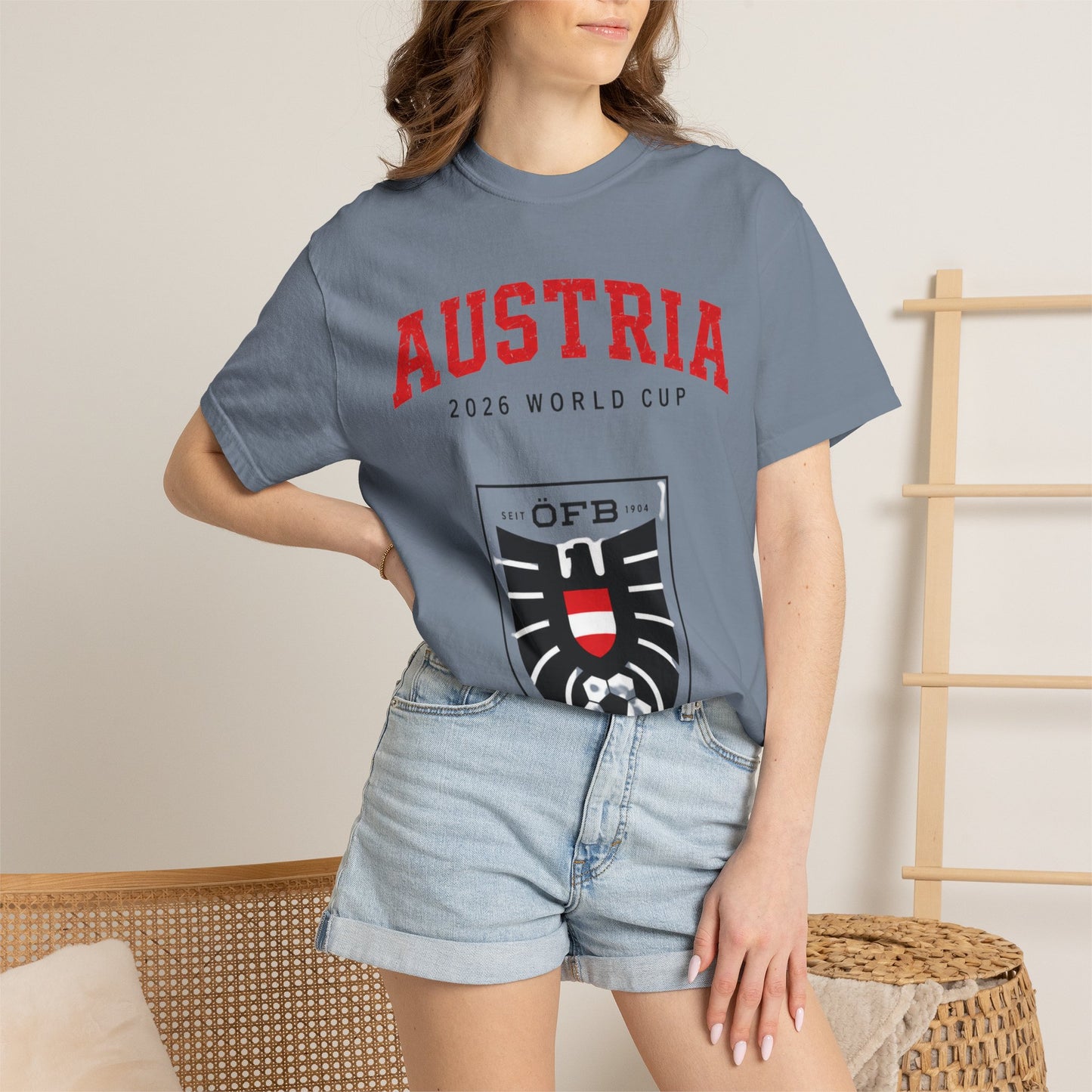 AUSTRIA Unisex Garment-Dyed T-shirt