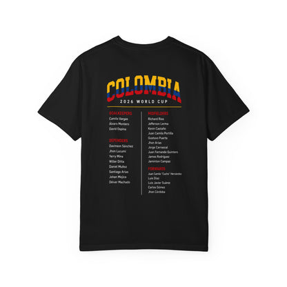 FIFA COLOMBIA Unisex Garment-Dyed T-shirt