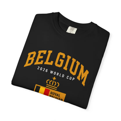Belgium Unisex Garment-Dyed T-shirt