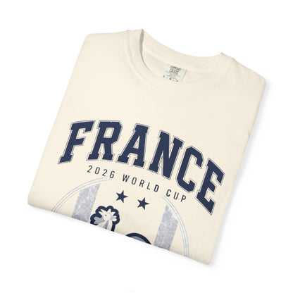 France Unisex Garment-Dyed T-shirt