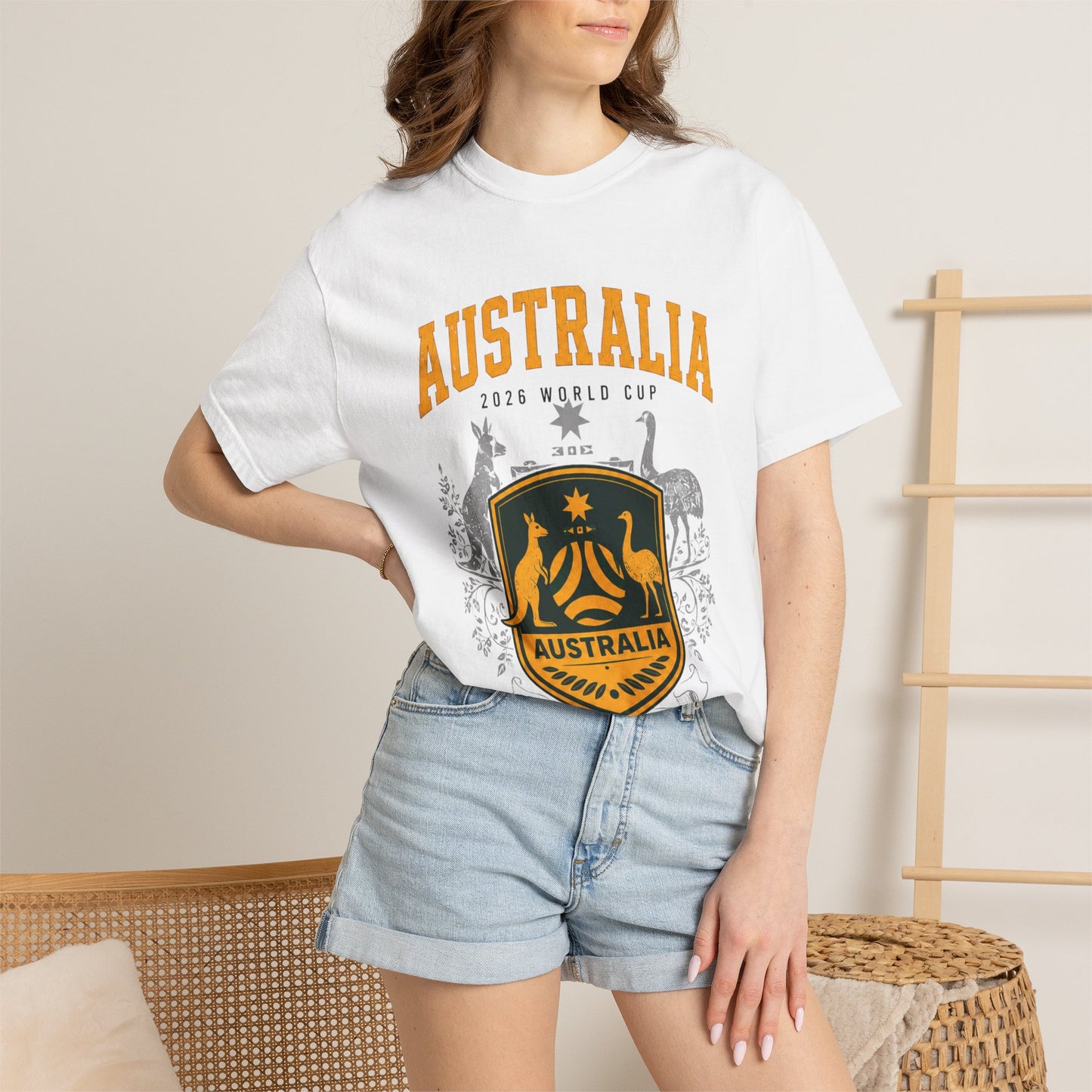 AUSTRALIA FIFA Unisex Garment-Dyed T-shirt