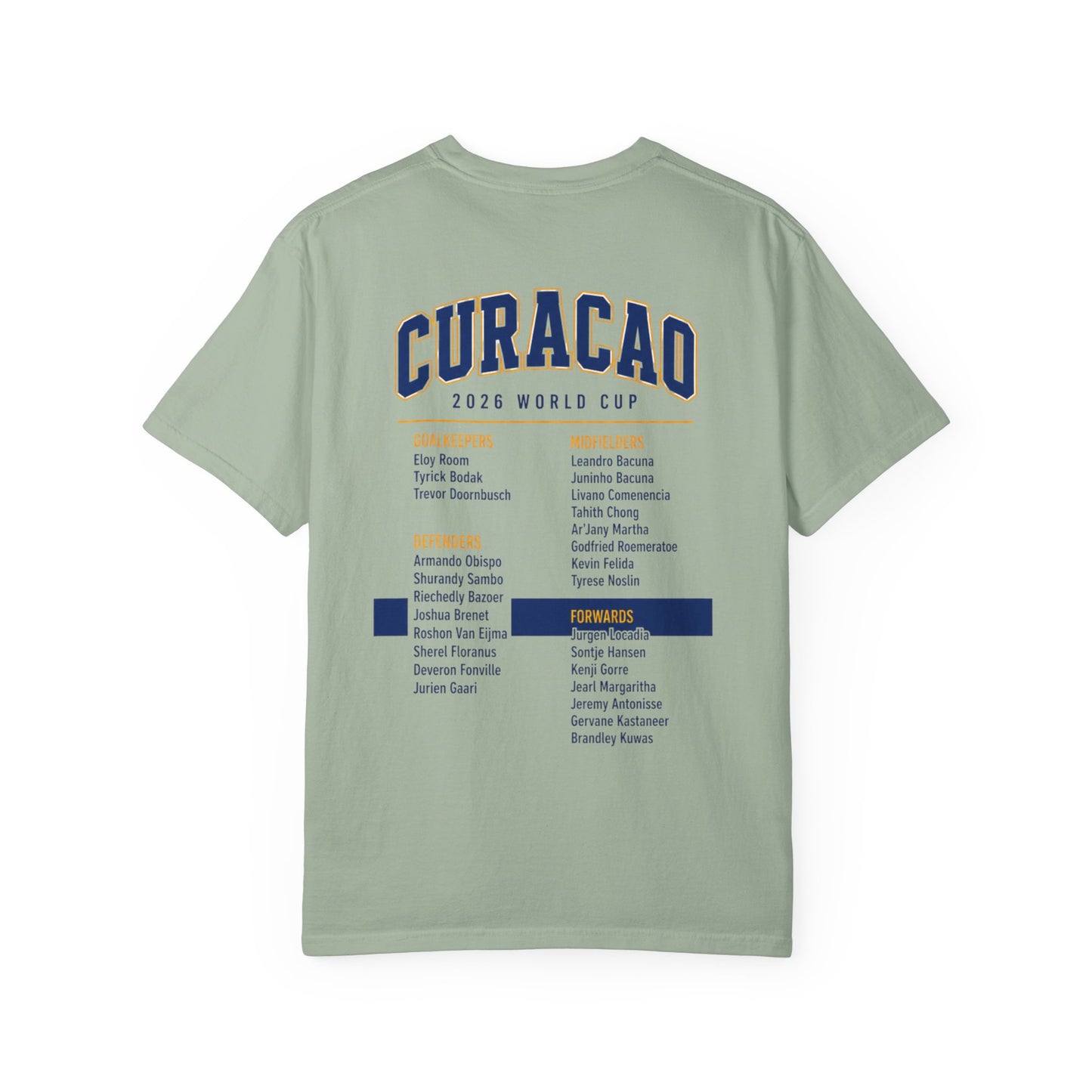 Curacao Unisex Garment-Dyed T-shirt