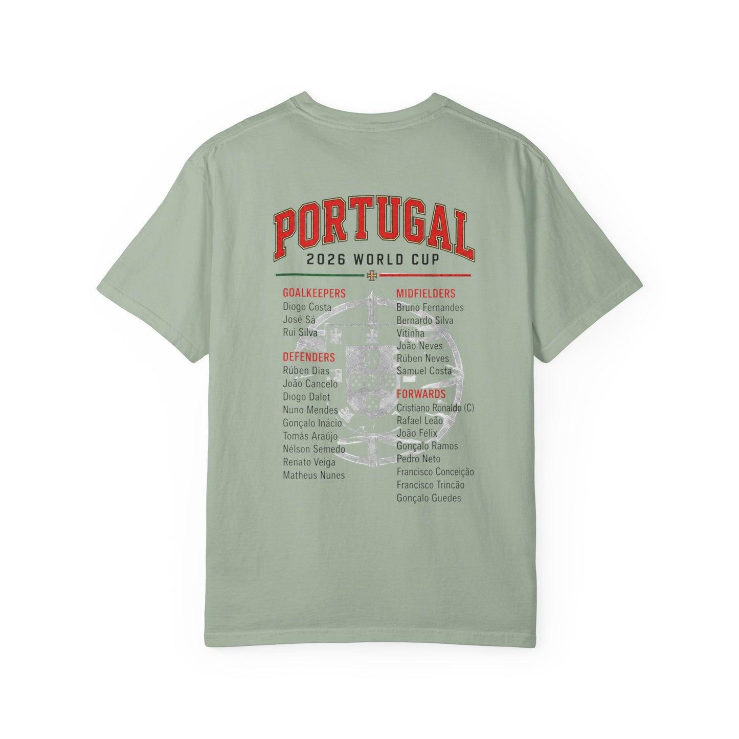 PORTUGAL Unisex Garment-Dyed T-shirt