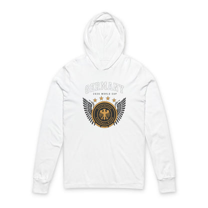 Germany Hoodie Tee — Lightweight Hooded Long-Sleeve Shirt